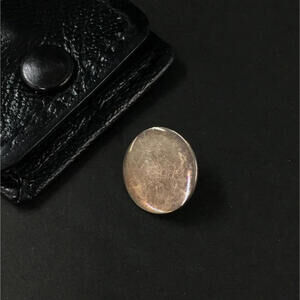 TIFFANY & CO Golf Ground Marker with Leather Case! Silver 925